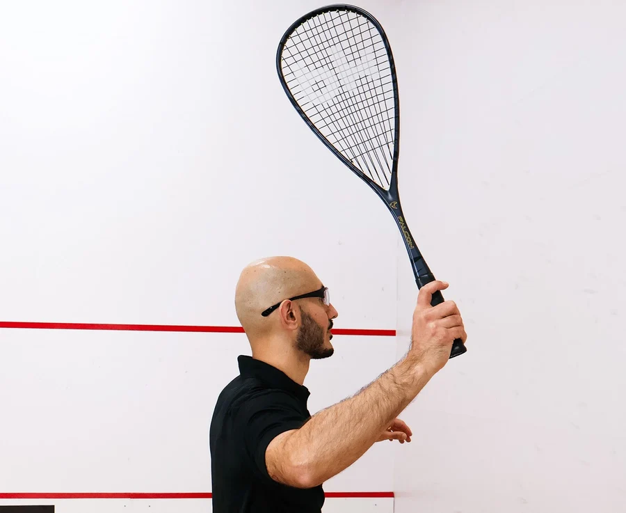 Black Knight Falcon 125 Squash Racket (Strung)
