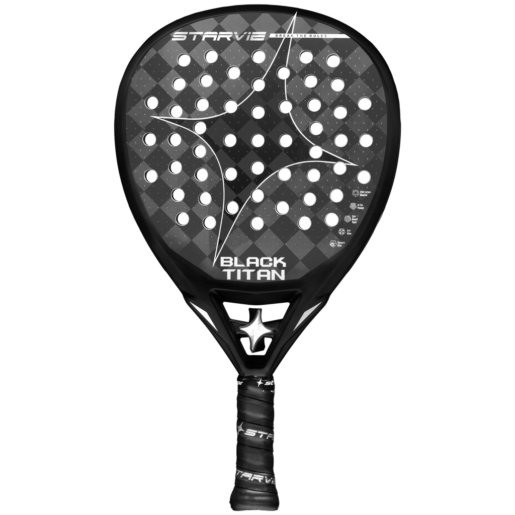 StarVie Black Titan Padel Racket 2026 | Super Pro Line