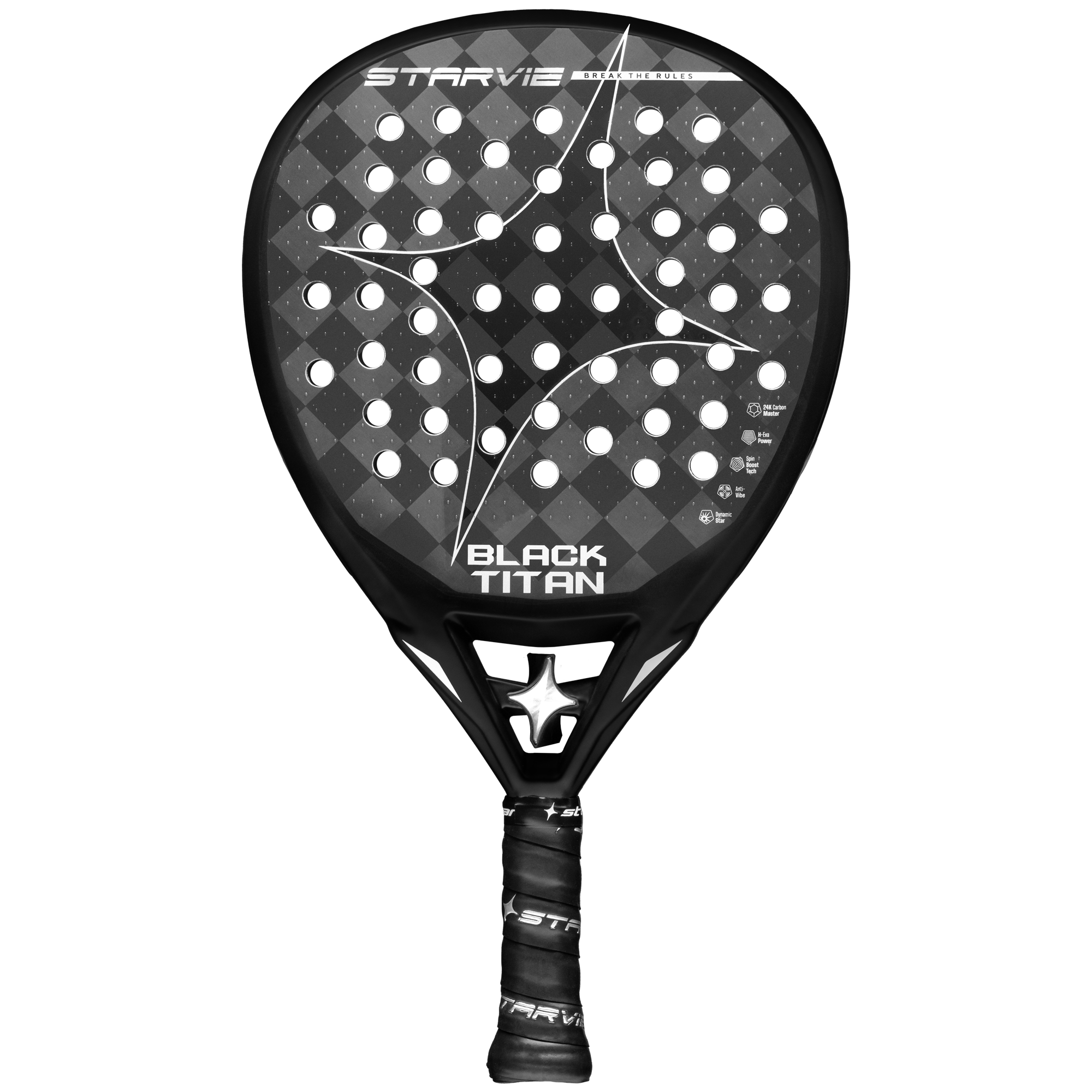 StarVie Black Titan Padel Racket 2026 | Super Pro Line