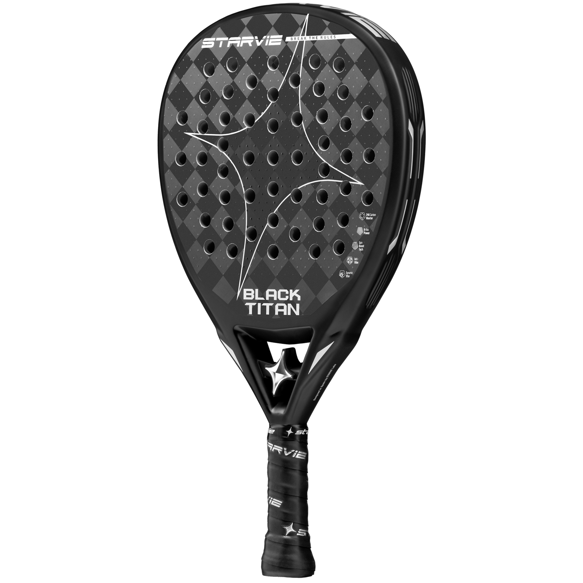 StarVie Black Titan Padel Racket 2026 | Super Pro Line