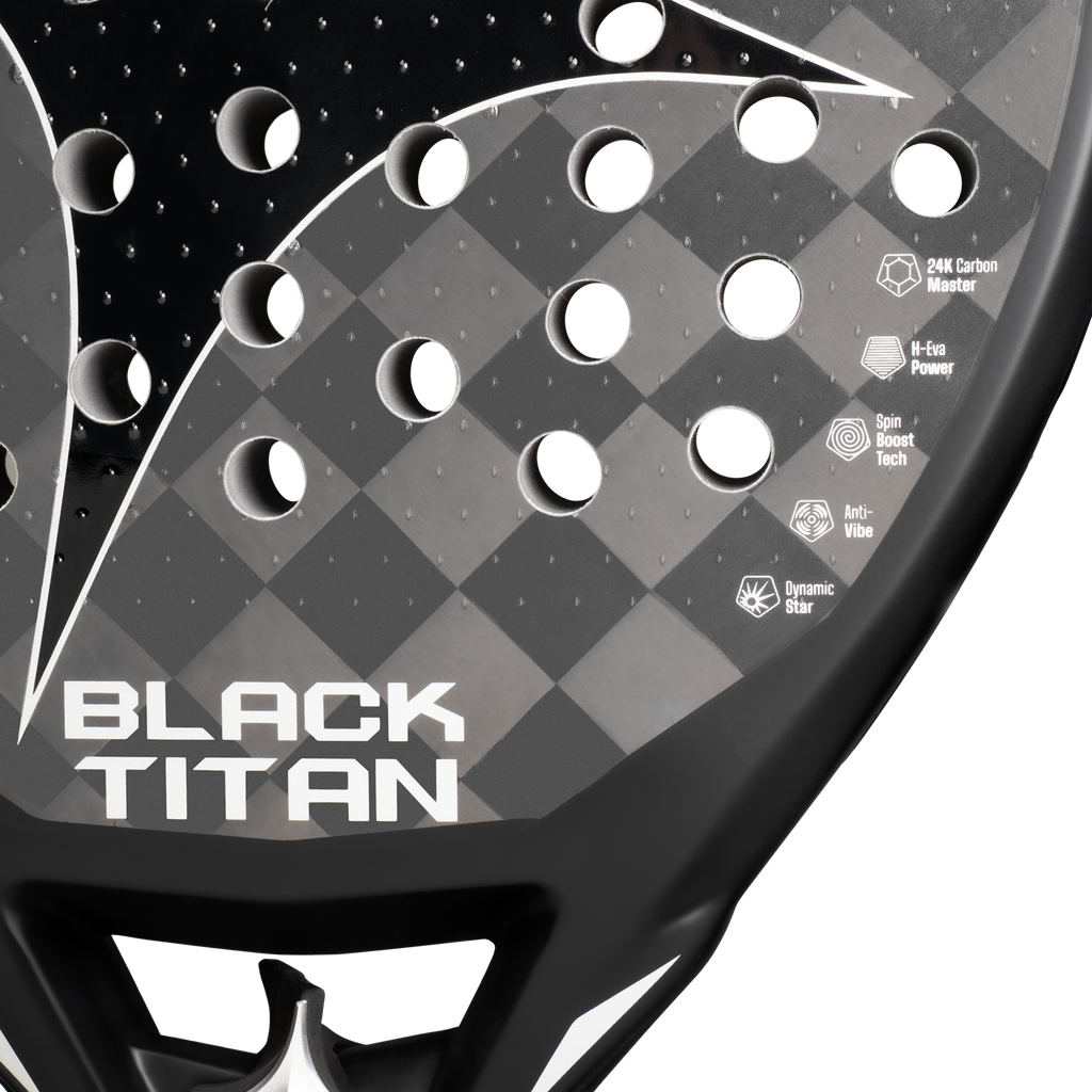 StarVie Black Titan Padel Racket 2026 | Super Pro Line