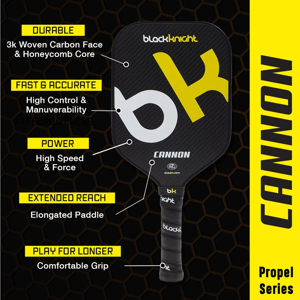 Black Knight Cannon Pickleball Paddle
