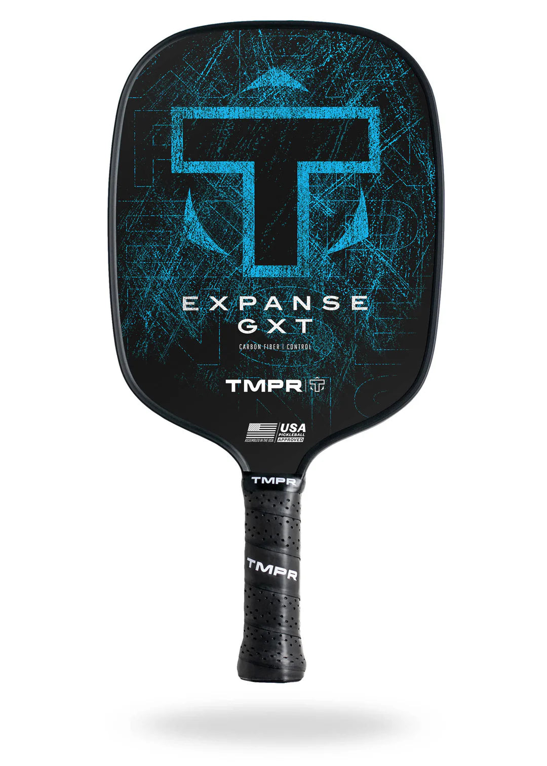 TMPR Expanse GXT Medium Weight Pickleball Paddle with SpinGrip