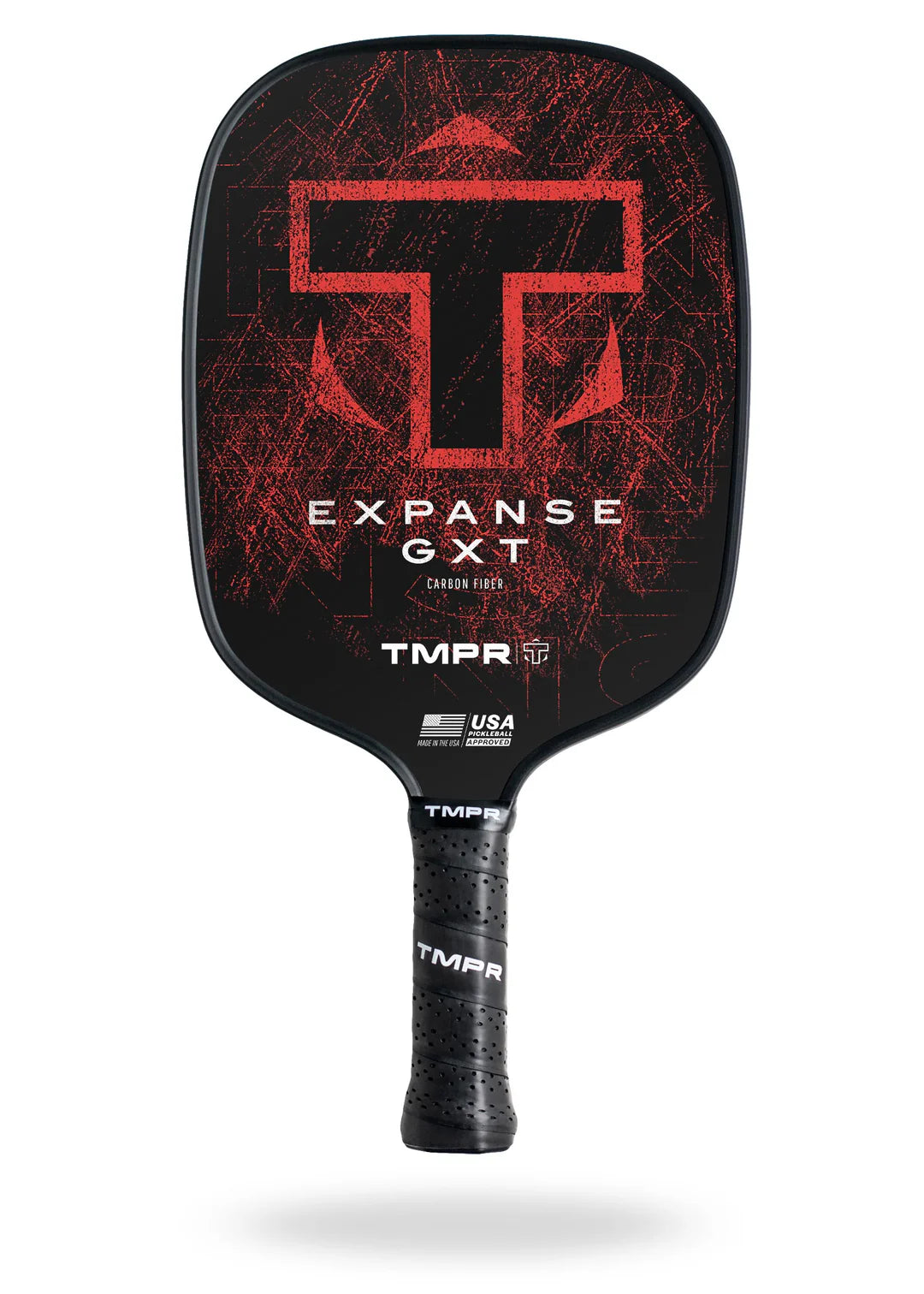 TMPR Expanse GXT Medium Weight Pickleball Paddle with SpinGrip