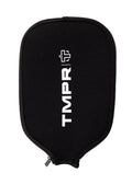 TMPR Neoprene Pickleball Paddle Cover (Black with White Logo)