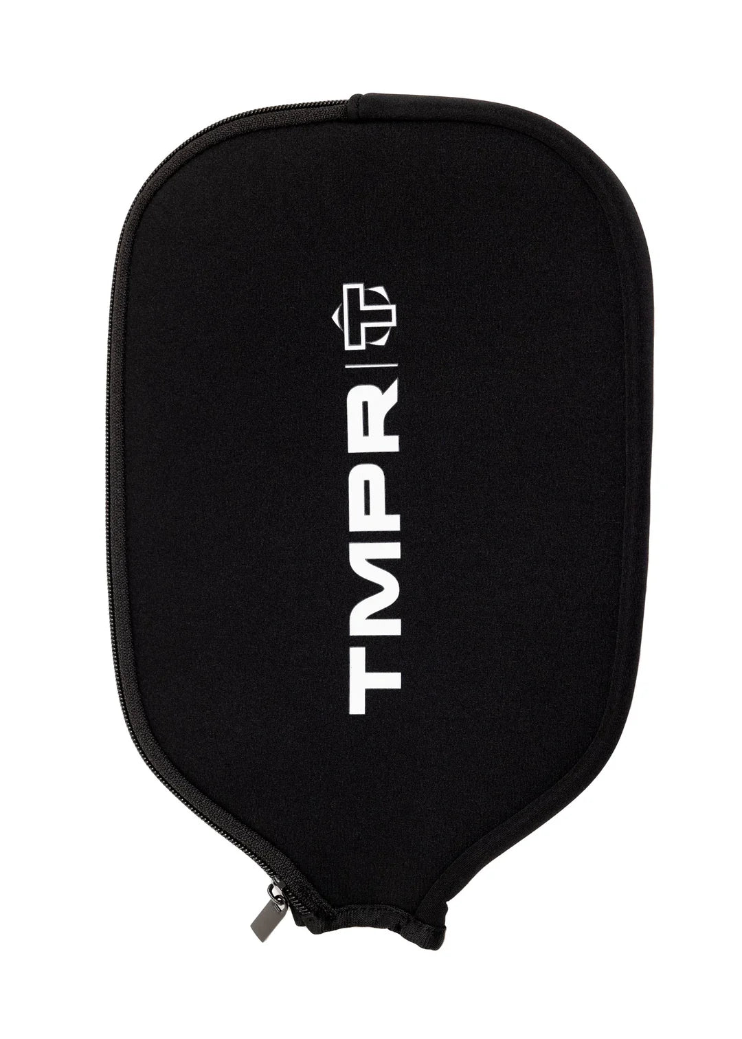 TMPR Neoprene Pickleball Paddle Cover (Black with White Logo)
