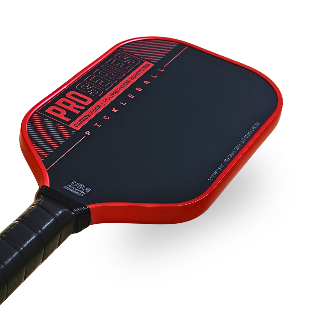 Initiate Pro T7 Carbon 16MM Pickleball Paddle (Red)