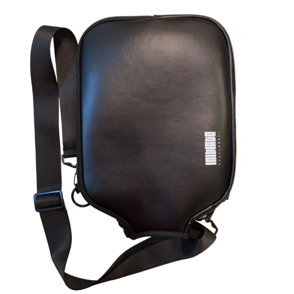 Initiate Faux Leather Pickleball Paddle Cover with Strap