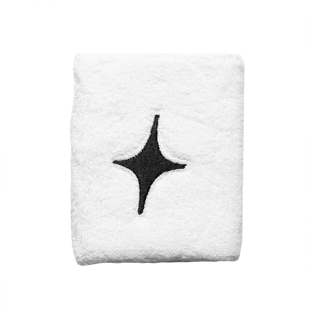 Starvie Star Wristband — White with Black Star