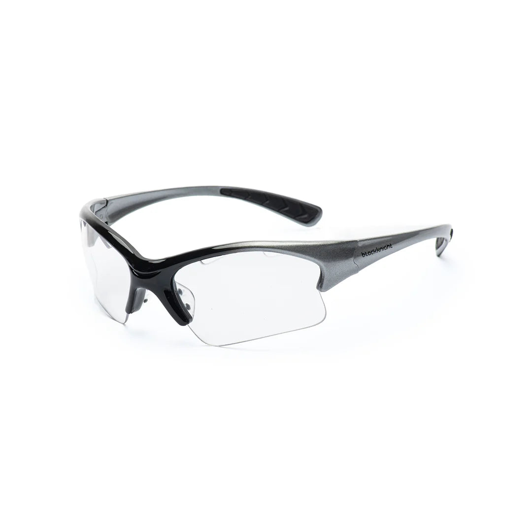 Black Knight Stiletto Eye Guard (Black/Silver)
